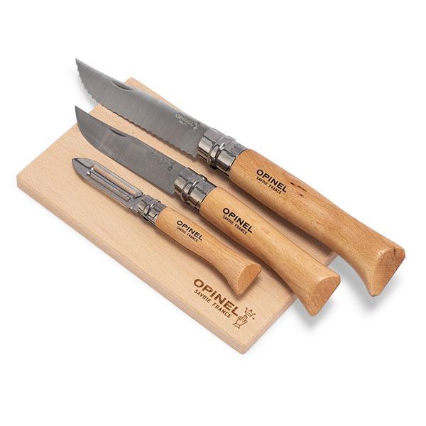 訳あり オピネル Opinel ノマド クッキングキット NOMAD COOKING KIT セット ナイフ ピーラー コルク抜き まな板 002177 アウトドア キャンプ 料理 アウトレット｜glv｜02