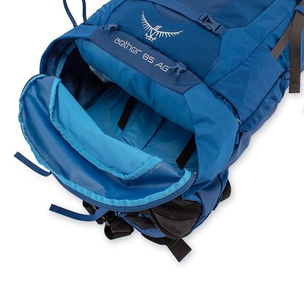 【並行輸入品】 オスプレー バックパック イーサー AG 85 Aether リュックサック ザック トレッキング 登山 アウトドア メンズ 旅行 テクニカル パック | OSPREY | 13