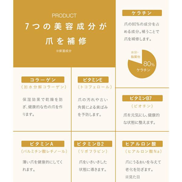 プロイデア PROIDEA 美爪の休日プレミアム ネイル美容液 割れ爪 二枚爪 薄爪 速乾 補修 保護 | PROIDEA | 05