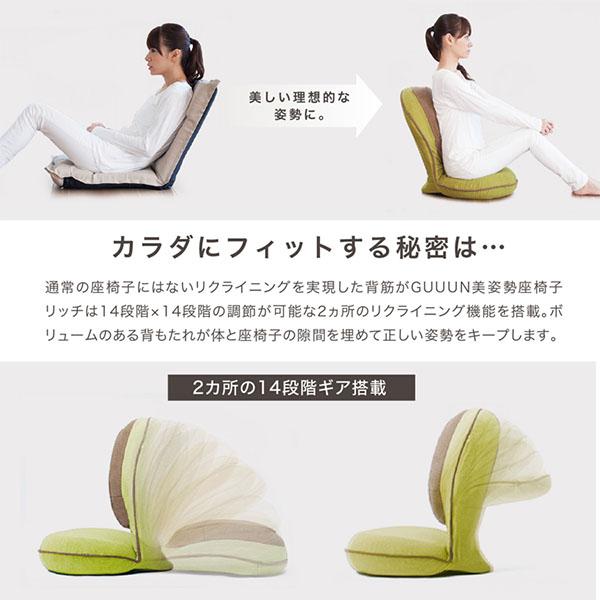 背筋がGUUUN 美姿勢座椅子 リッチ 腰痛 座椅子 クッション カバー付き 洗濯可 腰痛対策 姿勢矯正 背筋がguuun 背すじがguuun 椅子 姿勢 猫背 |  | 10