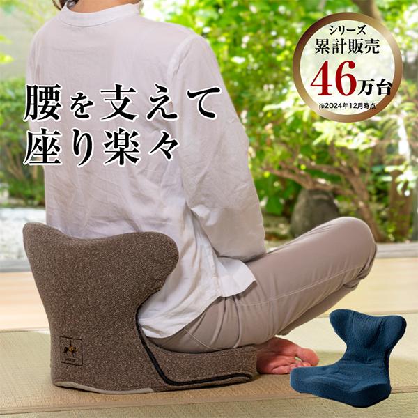 馬具マットプレミアムアドバンス 座椅子 腰もお尻も楽に座れる 快適 馬具マット 姿勢維持 猫背 椅子 母の日 父の日 | PROIDEA