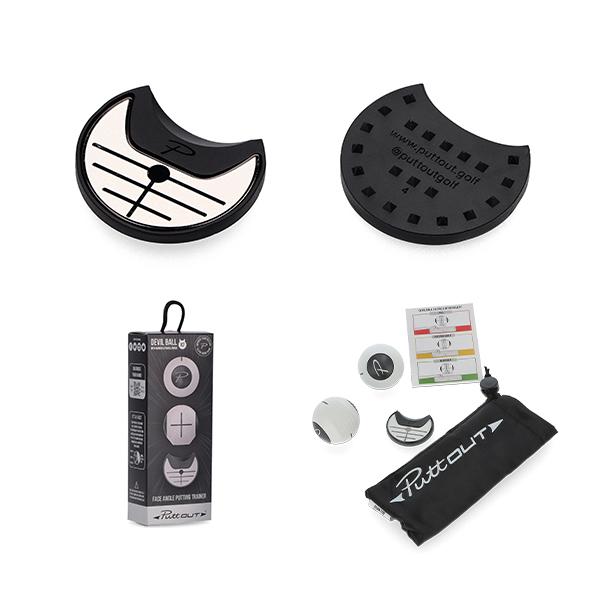 PuttOUT パットアウト パター練習器具 5点セット ゴルフ パター PuttOUT パットアウト パター練習器具 5点セット ゴルフ パター