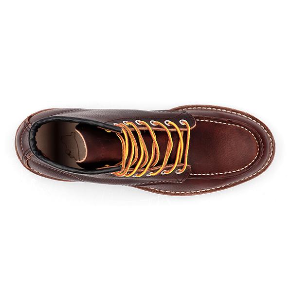 【並行輸入品】 レッドウィング RED WING ワークブーツ レザー 6インチ クラシック モック 6-Inch Classic Moc メンズ 父の日 バレンタインの画像