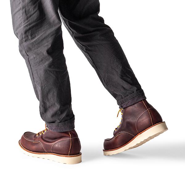【並行輸入品】 レッドウィング RED WING ワークブーツ レザー 6インチ クラシック モック 6-Inch Classic Moc メンズ 父の日 バレンタインの画像