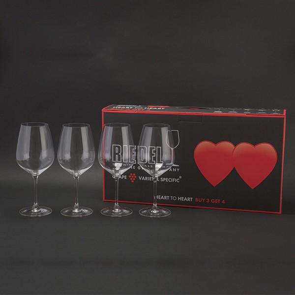 RIEDEL リーデル Riedel ワイングラス 4脚セット ハート・トゥ RIEDEL リーデル Riedel ワイングラス 4脚セット ハート・トゥ