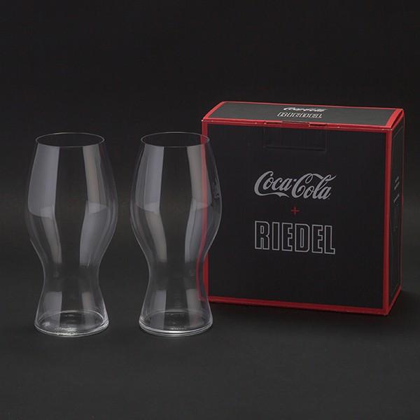 コカコーラ＋RIEDELグラス2つ Coca Cola (コカコーラ) コカコーラコラボグラス RIEDEL 2P