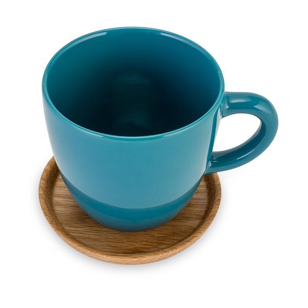 【並行輸入品】 ロールストランド Rorstrand コーヒーマグ＆ウッドソーサー 330mL ホガナス ケラミック マグカップ 北欧 コーヒーカップ ソーサー | Rorstrand | 11