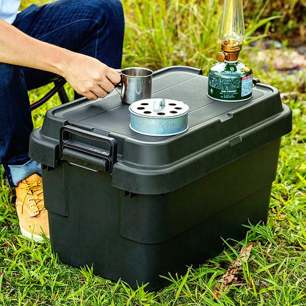 トランクカーゴ 50L 収納ボックス RISU TC-50S 災害　地震　頑丈 RISU（リス） トランクカーゴ 収納ボックス 収納ケース アウトドア 50L