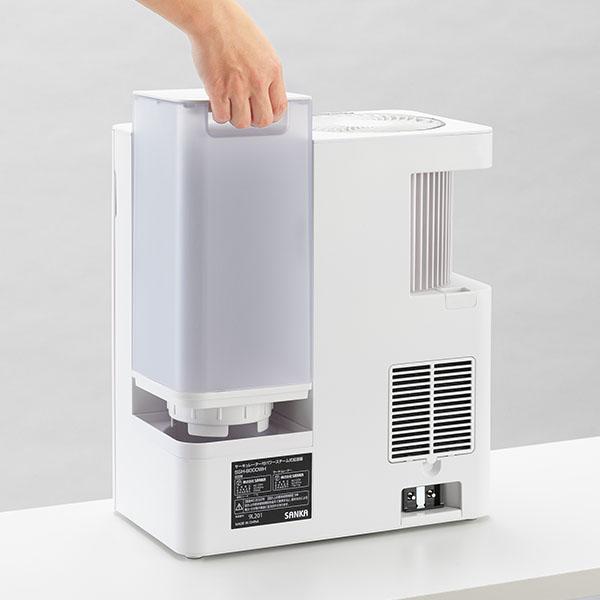 SANKA サンカ サーキュレーター付きパワースチーム式加湿器 SANKA サンカ サーキュレーター付きパワースチーム式加湿器