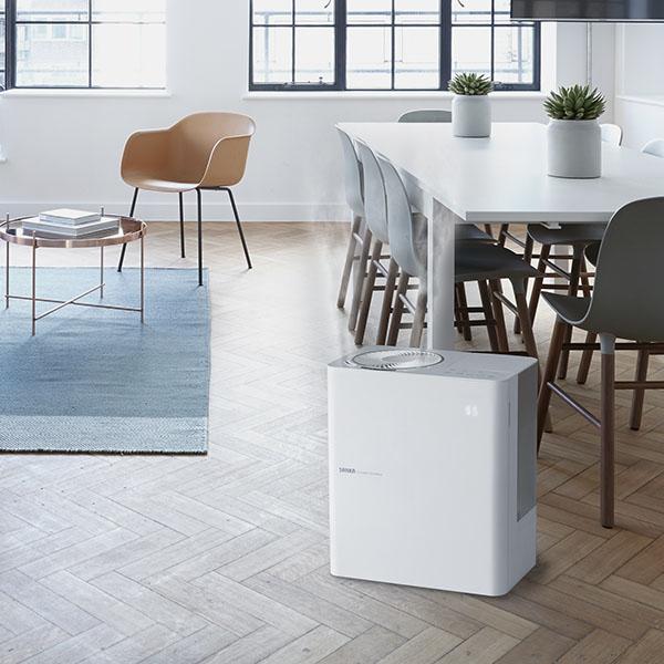 SANKA サンカ サーキュレーター付きパワースチーム式加湿器 アロマ