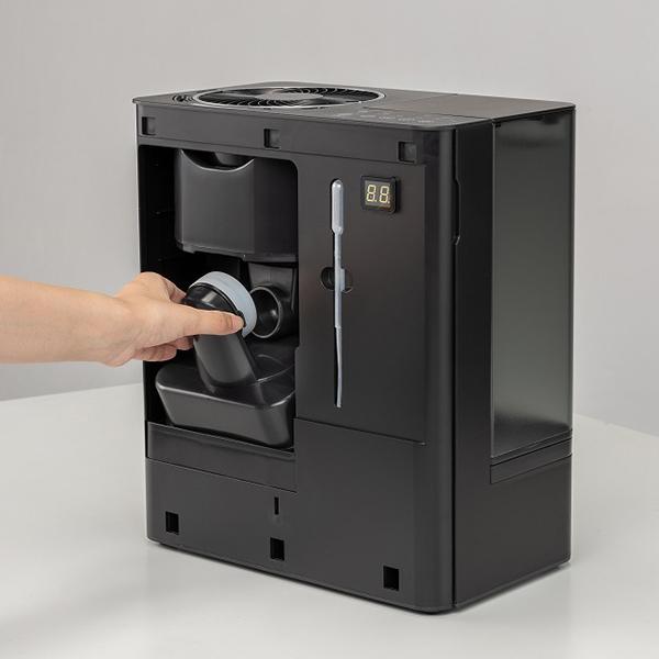 SANKA サンカ 加湿器 UVパワースチーム ブラック W除菌 タイマー設定