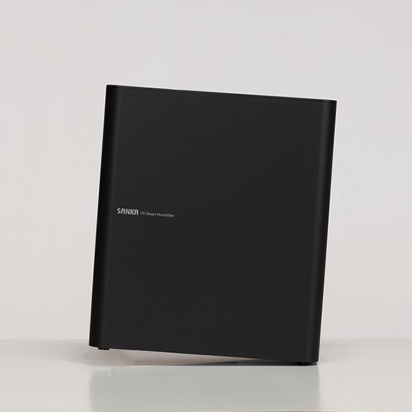 SANKA サンカ 加湿器 UVパワースチーム ブラック W除菌 タイマー設定