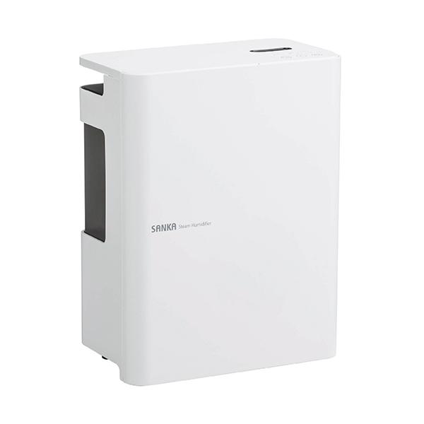 SANKA サンカ 加湿器 スチーム式 タイマー設定 卓上加湿器 エコ 安全