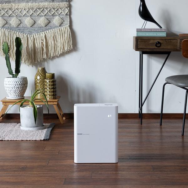 SANKA サンカ 加湿器 スチーム式 タイマー設定 卓上加湿器 エコ 安全