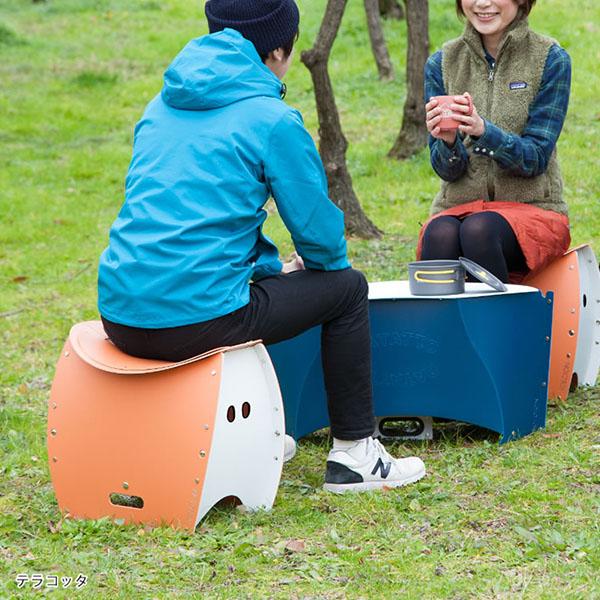 SOLCION（ソルシオン） 簡易トイレに使える 折りたたみイス 折りたたみ