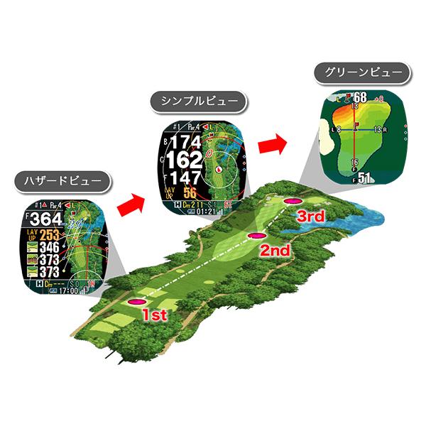 ShotNavi（ショットナビ） クレスト2 Crest 2 腕時計 GPS距離計測機