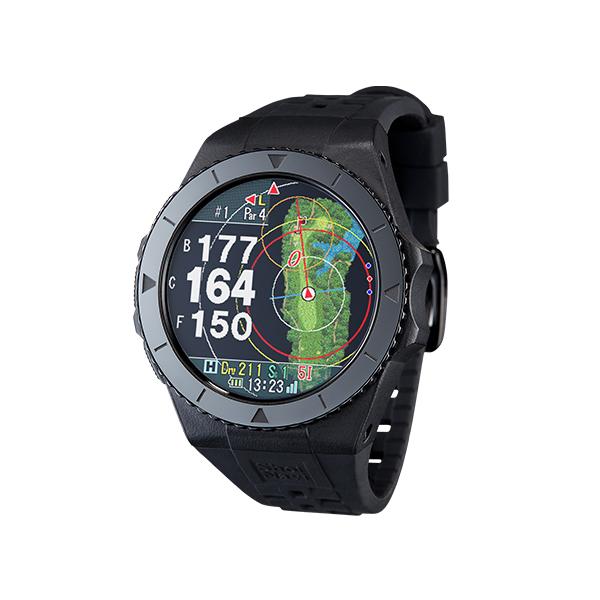 ショットナビ　エクシード 腕時計型 GPSゴルフナビ 距離計測器　ブラック ShotNavi （豪華おまけ有） ショットナビ Shot Navi EXCEEDS