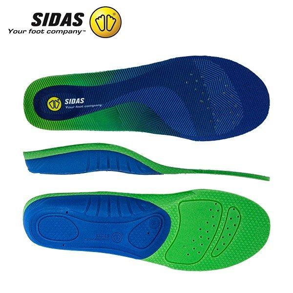 【並行輸入品】 シダス Sidas インソール コンフォート3D 310894000 オールラウンド Insoles Comfort 3D Blue/Green/Blue 中敷き | SIDAS