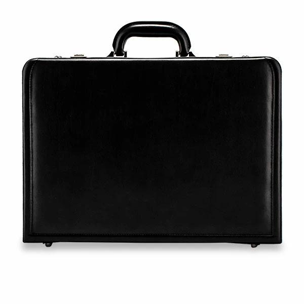 【未使用】本革 レザー　ビジネスバッグ アタッシュケース　ブラック Samsonite（サムソナイト） 【訳あり：箱破損】 【訳あり】SAMSONITE