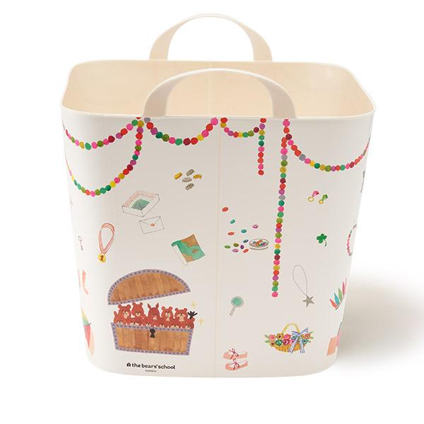 くまのがっこう　バケツ　プレゼント　サプライズに baquet（stacksto.） スタックストー バケット Mサイズ くまのがっこう