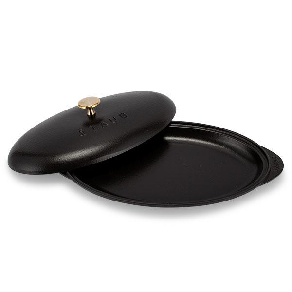 Staub ストウブ 鍋 シャロー オーバルホットプレート 31cm 両手 Staub ストウブ 鍋 シャロー オーバルホットプレート 31cm 両手