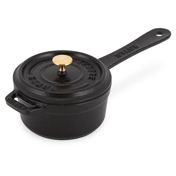 Staub ストウブ 鍋 スモールソースパン 10cm 片手鍋 ソースパン Staub ストウブ 鍋 スモールソースパン 10cm 片手鍋 ソースパン