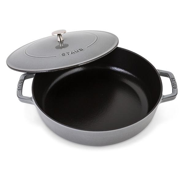 Staub ストウブ 鍋 28cm ブレイザー ソテーパン IH対応 ホーロー Staub ストウブ 鍋 28cm ブレイザー ソテーパン IH対応 ホーロー