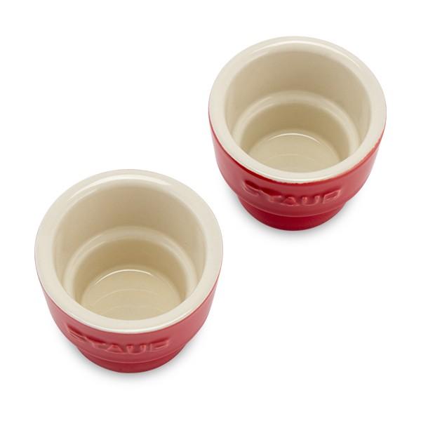 【並行輸入品】 ストウブ Staub エッグスタンド 2個セット セラミック エッグホルダー Egg Holder Set of 2 食器 卵立て ミニカップ 耐熱 プレゼント | Staub | 09