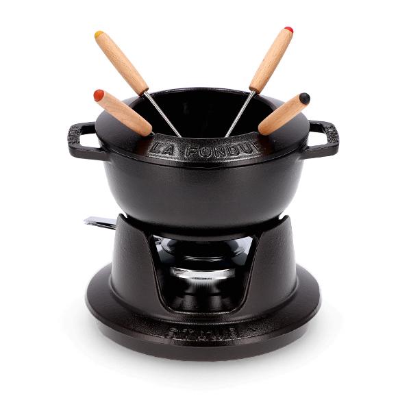 ストウブ ／フォンデュセット／16 cm ,ブラック／STAUB ストウブ Staub フォンデュセット 16cm 40511-97 NEW SET FONDUE