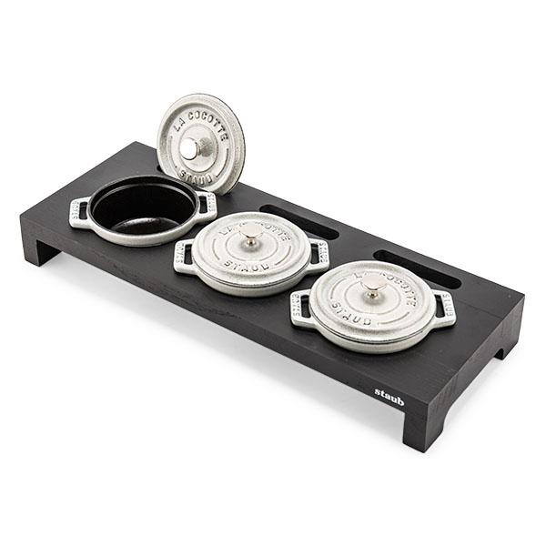 Staub ストウブ ミニココット用スタンド 1190/405 Soporte 3