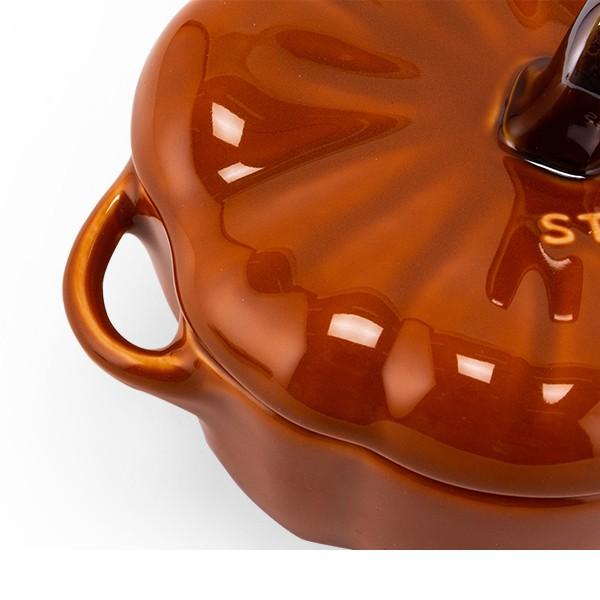 Staub ストウブ パンプキンココット 700mL セラミック 耐熱 Staub ストウブ パンプキンココット 700mL セラミック 耐熱