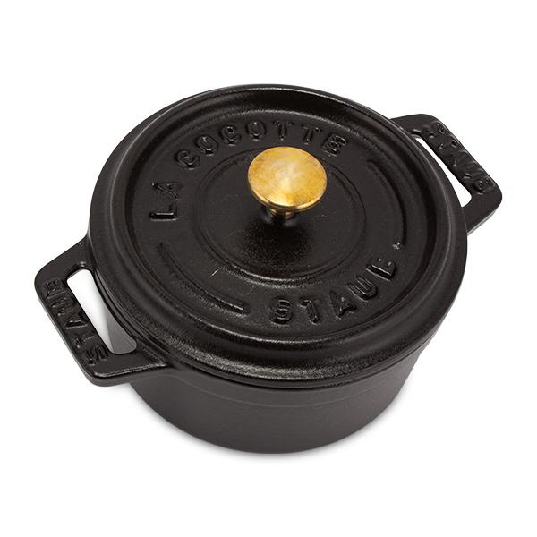 ストウブ staub ピコココット ラウンド ブラック 10cm 2個セット ストウブ 鍋 Staub ピコ ココット ラウンド 10cm 2個セット 両手