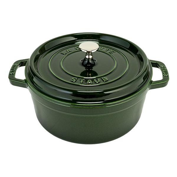 【新品未使用品】staub ココット ラウンド 24cm ストウブ Staub ピコ ココット ラウンド 24cm 両手鍋 ホーロー