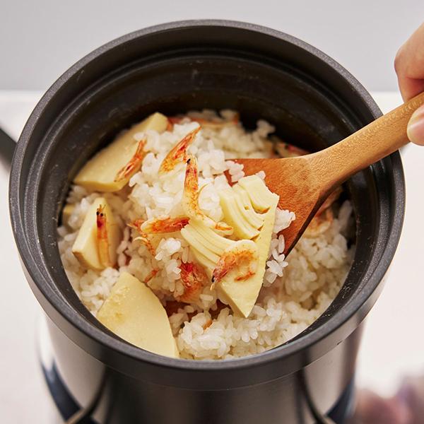 Sumi あやせものづくり研究会 Kome スミ コメ 炊飯鍋 ごはん鍋 2合炊き