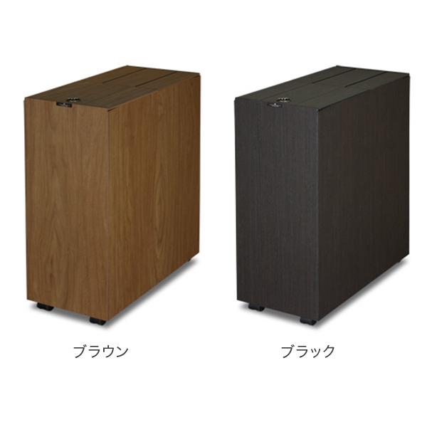 タツクラフト TATSU-CRAFT ゴミ箱 30L バスク Bosk リビングペール スライド式蓋 キャスター付き_8
