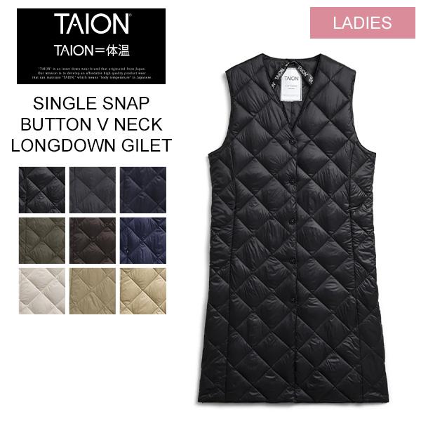 TAION（タイオン） シティ シングル ロングダウンジレ レディース V