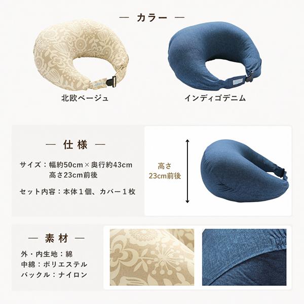 トコちゃん 授乳用クッション バックルタイプ へたらない 吐き戻し防止 赤ちゃん 新生児 マタニティの画像