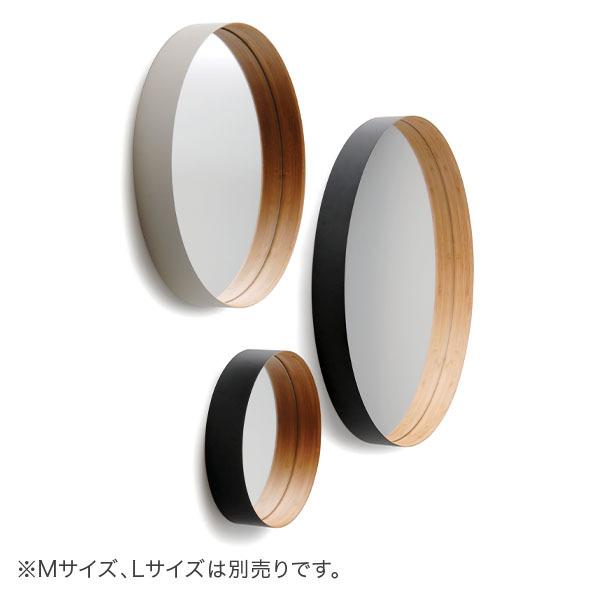 TEORI ZERO 円形壁掛け鏡 乳白色　Sサイズ TEORI（テオリ） 壁掛けミラー ゼロ ZERO Sサイズ 墨色 乳白 鏡 かがみ