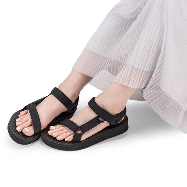 【並行輸入品】 テバ TEVA サンダル レディース ミッドフォーム ユニバーサル Midform Universal ブラック BLACK 靴 | Teva | 03