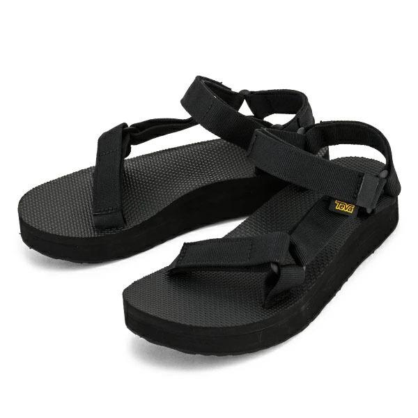 【並行輸入品】 テバ TEVA サンダル レディース ミッドフォーム ユニバーサル Midform Universal ブラック BLACK 靴 | Teva | 08