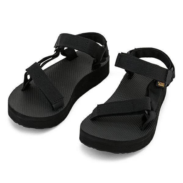 【並行輸入品】 テバ TEVA サンダル レディース ミッドフォーム ユニバーサル Midform Universal ブラック BLACK 靴 | Teva | 09