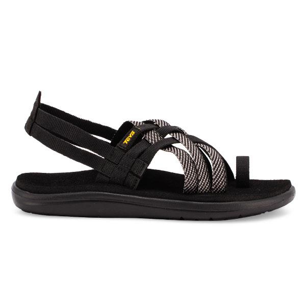 【並行輸入品】 テバ TEVA サンダル レディース ボヤ ストラッピー VOYA STRAPPY ブラック 黒 ストラップサンダル 1099271 | Teva | 13
