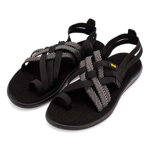 【並行輸入品】 テバ TEVA サンダル レディース ボヤ ストラッピー VOYA STRAPPY ブラック 黒 ストラップサンダル 1099271 | Teva | 11