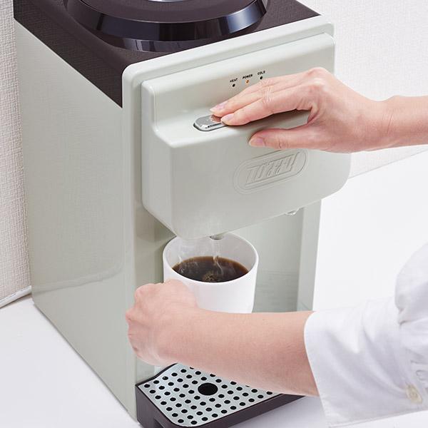 Toffy ウォーターサーバー 卓上型温冷両用タイプ ペットボトル