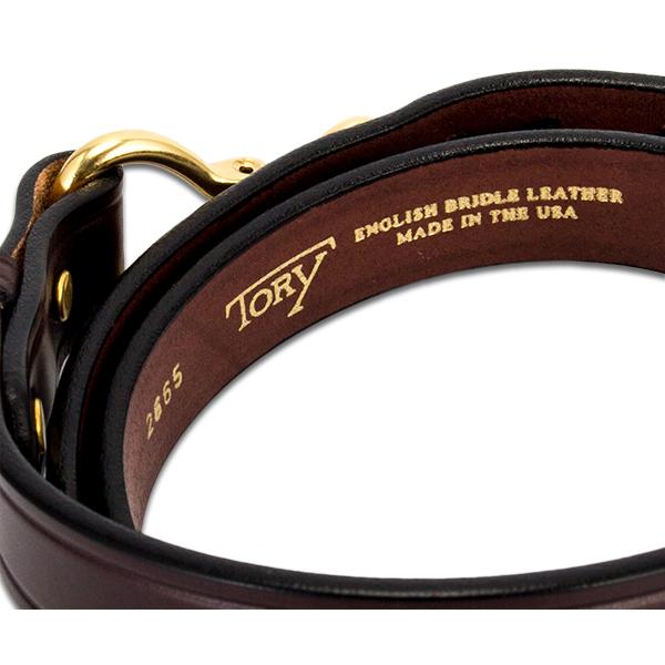 トリーレザー TORY LEATHER ベルト 1inch ブライドルレザー Mini Hoof Pick Belt 革 牛革 レザー フック 2665｜glv｜11