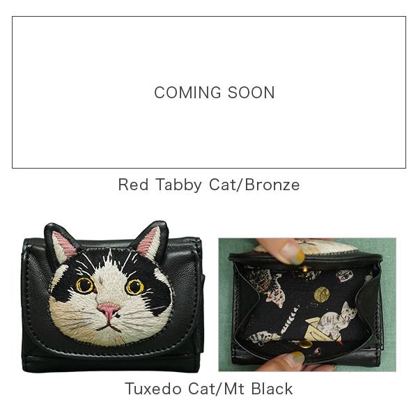 tamao tamao world タマオワールド ねこミニ財布 折り財布 刺繍財布