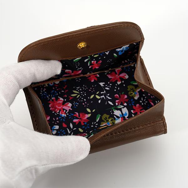 tamao tamao world タマオワールド ねこミニ財布 折り財布 刺繍財布