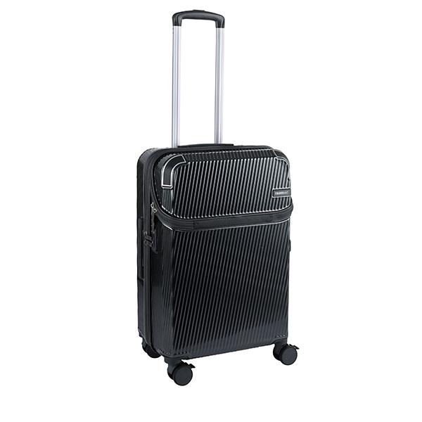 TRAVELIST スーツケース アクセル Mサイズ 51(61)L 機内持ち込み