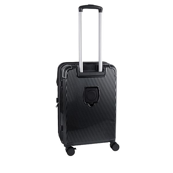 TRAVELIST スーツケース アクセル Mサイズ 51(61)L 機内持ち込み