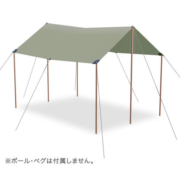 TATONKA Tarp 3 TC 400x400cm 美品 TATONKA TARP 3 TC 400x400cm